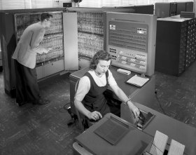 Inspiration 1 IBM Electronice Data Processing Machine by NASA 1957