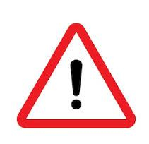 Be Aware Sign
